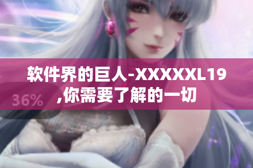 软件界的巨人-XXXXXL19,你需要了解的一切