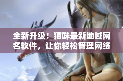 全新升级！猫咪最新地域网名软件，让你轻松管理网络访问