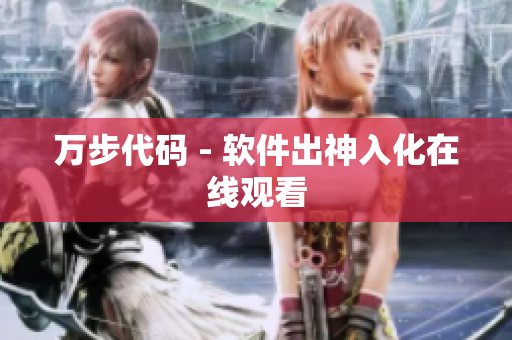 万步代码 - 软件出神入化在线观看