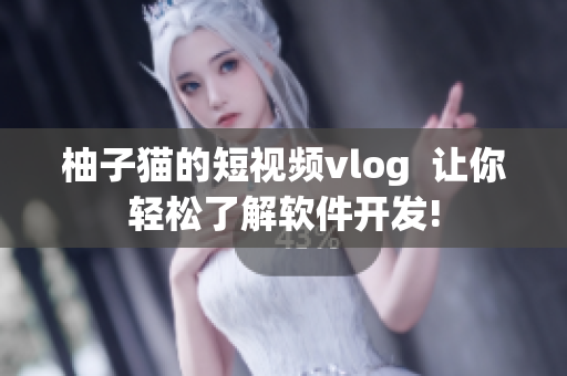 柚子猫的短视频vlog  让你轻松了解软件开发!