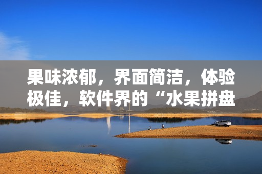 果味浓郁，界面简洁，体验极佳，软件界的“水果拼盘”