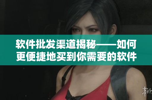 软件批发渠道揭秘——如何更便捷地买到你需要的软件？