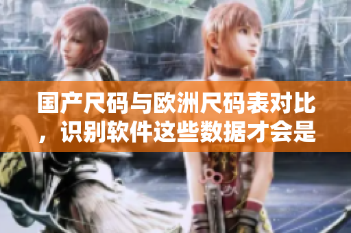 国产尺码与欧洲尺码表对比，识别软件这些数据才会是王道