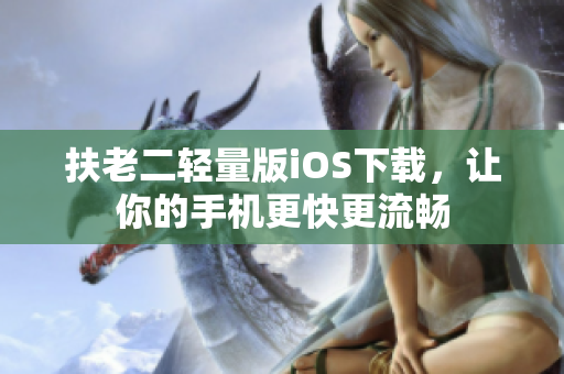 扶老二轻量版iOS下载，让你的手机更快更流畅