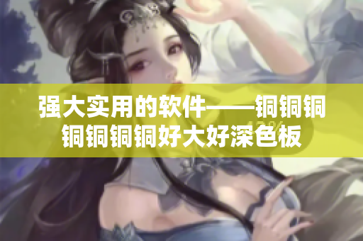 强大实用的软件——铜铜铜铜铜铜铜好大好深色板