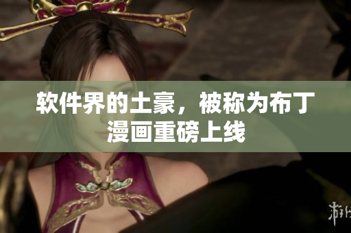 软件界的土豪，被称为布丁漫画重磅上线