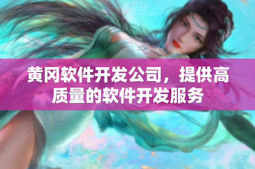 黄冈软件开发公司，提供高质量的软件开发服务