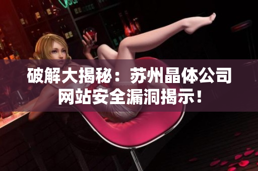 破解大揭秘：苏州晶体公司网站安全漏洞揭示！