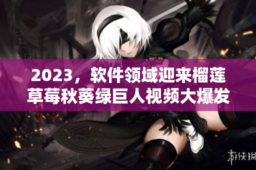 2023，软件领域迎来榴莲草莓秋葵绿巨人视频大爆发！