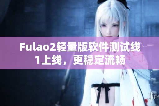Fulao2轻量版软件测试线1上线，更稳定流畅