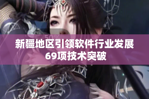 新疆地区引领软件行业发展 69项技术突破