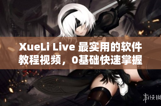 XueLi Live 最实用的软件教程视频，0基础快速掌握