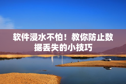 软件浸水不怕！教你防止数据丢失的小技巧