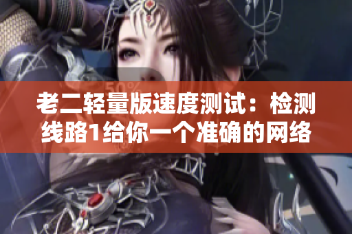 老二轻量版速度测试：检测线路1给你一个准确的网络速度检测结果