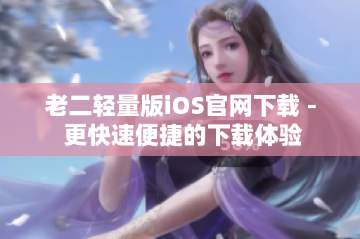 老二轻量版iOS官网下载 - 更快速便捷的下载体验