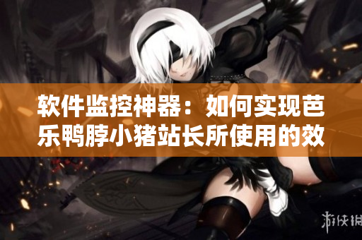软件监控神器：如何实现芭乐鸭脖小猪站长所使用的效果