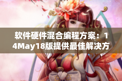 软件硬件混合编程方案：14May18版提供最佳解决方案(1)