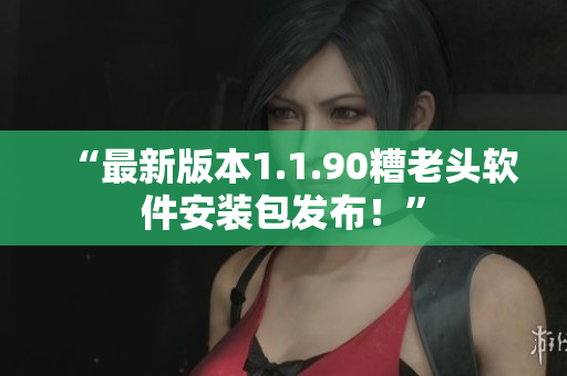 “最新版本1.1.90糟老头软件安装包发布！”