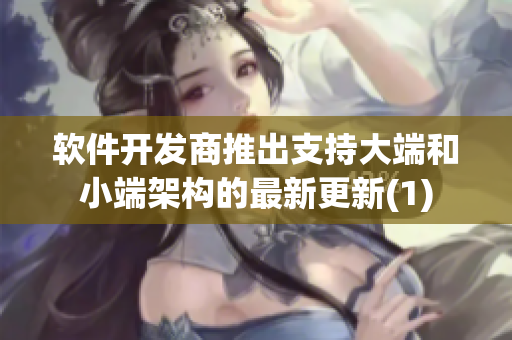 软件开发商推出支持大端和小端架构的最新更新(1)