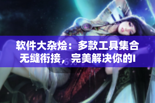 软件大杂烩：多款工具集合无缝衔接，完美解决你的IT需求