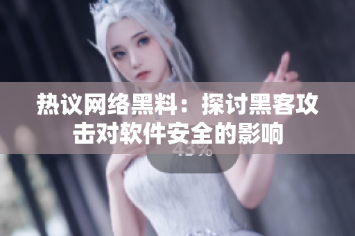 热议网络黑料：探讨黑客攻击对软件安全的影响