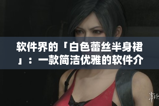 软件界的「白色蕾丝半身裙」：一款简洁优雅的软件介面