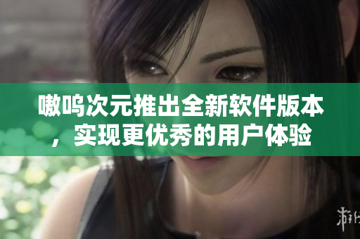 嗷呜次元推出全新软件版本，实现更优秀的用户体验
